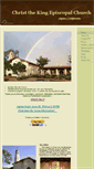 Mobile Screenshot of christthekingalpine.org